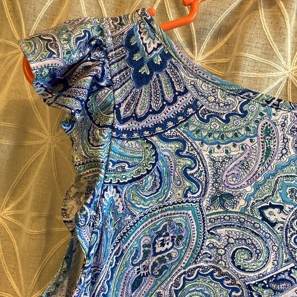 Lauren Ralph Lauren Lightweight Paisley Print Dress - Picture 7 of 10